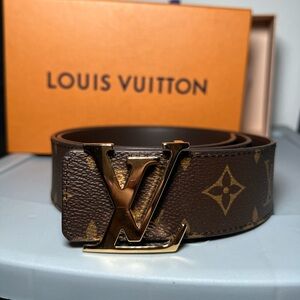 90/36 Men’s Louis Vuitton Logo Belt